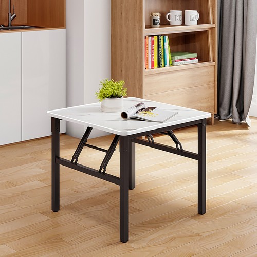 Foldable square coffee table - foldable,