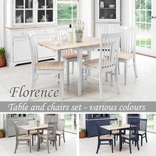 Wooden Dining Table 4 Chairs